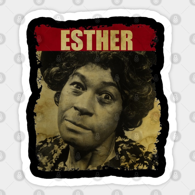 Aunt Esther - RETRO STYLE Sticker by FREEDOM FIGHTER PROD